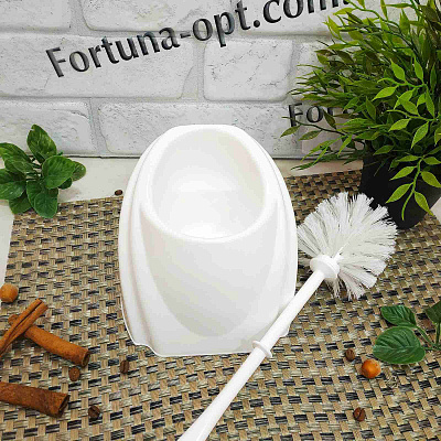 Ерш для туалета Волна белый 2160/1 ✅ базовая цена 49.97 грн. ✔ Опт ✔ Скидки ✔ Заходите! - Интернет-магазин ✅ Фортуна-опт ✅