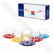 Набор чайный 12 пр Rainbow Carina 220 мл - 4217 ✅ базовая цена 392.11 грн. ✔ Опт ✔ Скидки ✔ Заходите! - Интернет-магазин ✅ Фортуна-опт ✅