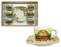 Набор кофейный 12 предметов Elina EL - 5021 ✅ базовая цена 77.20 грн. ✔ Опт ✔ Скидки ✔ Заходите! - Интернет-магазин ✅ Фортуна-опт ✅