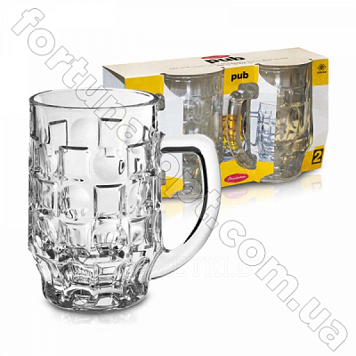 Набор пивных кружек Pasabahce Паб 2 шт 500 мл 55289 ✅ базовая цена 70.78 грн. ✔ Опт ✔ Скидки ✔ Заходите! - Интернет-магазин ✅ Фортуна-опт ✅