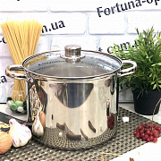 Кастрюля нержавеющая A-Plus - 1391 - 8.5л ✅ базовая цена $20.31 ✔ Опт ✔ Скидки ✔ Заходите! - Интернет-магазин ✅ Фортуна-опт ✅