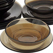 Столовый сервиз Luminarc LOUISON ECLIPSE 44 предмета -2026 ✅ базовая цена 1 198.80 грн. ✔ Опт ✔ Скидки ✔ Заходите! - Интернет-магазин ✅ Фортуна-опт ✅