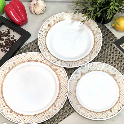 Сервиз столовый стеклокерамика A-Plus 18 предметов 1865 ✅ базовая цена $29.59 ✔ Опт ✔ Скидки ✔ Заходите! - Интернет-магазин ✅ Фортуна-опт ✅