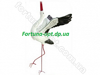 Аист крылатый на метал. ногах (полимер) 0277 ✅ базовая цена 771 грн. ✔ Опт ✔ Скидки ✔ Заходите! - Интернет-магазин ✅ Фортуна-опт ✅