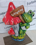 Жаба Велком керамика 1302 ✅ базовая цена 412.03 грн. ✔ Опт ✔ Скидки ✔ Заходите! - Интернет-магазин ✅ Фортуна-опт ✅