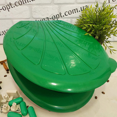 Крышка пластиковая Украина зеленая (З) 1312/6 ✅ базовая цена 155.40 грн. ✔ Опт ✔ Скидки ✔ Заходите! - Интернет-магазин ✅ Фортуна-опт ✅