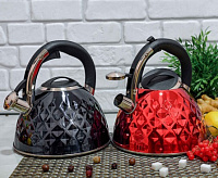 Чайник нержавеющий со свистком Edenberg 3 л EB - 8833 ✅ базовая цена $17.97 ✔ Опт ✔ Скидки ✔ Заходите! - Интернет-магазин ✅ Фортуна-опт ✅