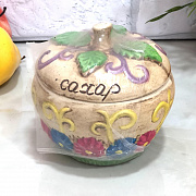 Сахарница Яблоко  -2960 ✅ базовая цена 35.52 грн. ✔ Опт ✔ Скидки ✔ Заходите! - Интернет-магазин ✅ Фортуна-опт ✅