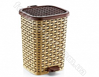 Ведро мусорное с педалью 12л 01053 ✅базовая цена 222.06 грн. ✔ Опт ✔ Скидки ✔ Заходите! - Интернет-магазин ✅ Фортуна-опт ✅