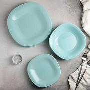 Тарелка люминарк 270 мм CARINE LIGHT TURQUOISE (обед) 4127 ✅ базовая цена 49.73 грн. ✔ Опт ✔ Скидки ✔ Заходите! - Интернет-магазин ✅ Фортуна-опт ✅