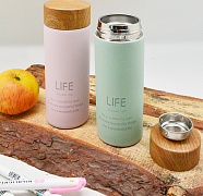 Термос нержавеющий 300 мл "Life" цветной c ситечком 3925-03 Stenson ➜ фото ➜ розн цена $6.14 - Интернет-магазин ✅ Fortuna-opt.com.ua. ✅