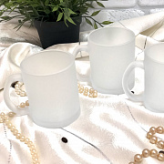 Чашка стекло 350 мл матовая 6138 ✅ базовая цена 30.90 грн. ✔ Опт ✔ Скидки ✔ Заходите! - Интернет-магазин ✅ Фортуна-опт ✅