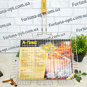 Решетка для гриля A-Plus - 1836 (40х32х7,5 см) ✅ базовая цена $6.77 ✔ Опт ✔ Скидки ✔ Заходите! - Интернет-магазин ✅ Фортуна-опт ✅