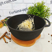 Кастрюля чугунная литая без крышки 5л Т 0403 ✅ базовая цена 654.17 грн. ✔ Опт ✔ Скидки ✔ Заходите! - Интернет-магазин ✅ Фортуна-опт ✅