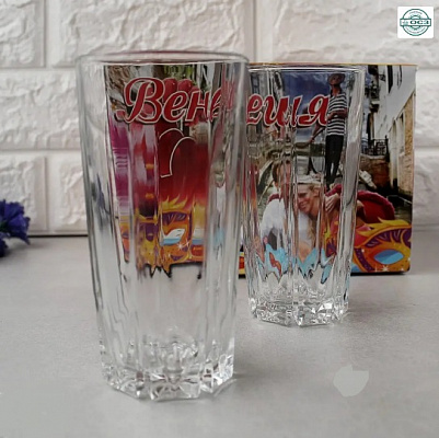 Набор стаканов высоких ОСЗ "Венеция" 300 мл 6 шт - 8302 ✅ базовая цена 146.92 грн. ✔ Опт ✔ Скидки ✔ Заходите! - Интернет-магазин ✅ Фортуна-опт ✅