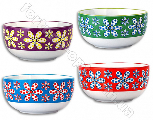 Пиала керамическая 140 мм Elina EL-4164 ✅ базовая цена 28.40 грн. ✔ Опт ✔ Скидки ✔ Заходите! - Интернет-магазин ✅ Фортуна-опт ✅