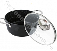 Кастрюля-казан чеканный Edenberg EB - 3965 - 4,6 л - 24 см ✅ базовая цена $20.94 ✔ Опт ✔ Скидки ✔ Заходите! - Интернет-магазин ✅ Фортуна-опт ✅