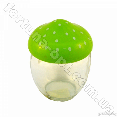 Банка с крышкой Грибочек 370 гр - 131451 ✅ базовая цена 20.70 грн. ✔ Опт ✔ Скидки ✔ Заходите! - Интернет-магазин ✅ Фортуна-опт ✅