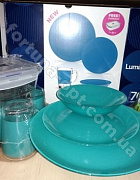 Сервиз столовый 17 предметов (бирюза) - 9193 ✅ базовая цена 799.20 грн. ✔ Опт ✔ Скидки ✔ Заходите! - Интернет-магазин ✅ Фортуна-опт ✅