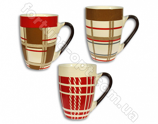 Чашка керамика 320 мл Elina EL - 3178  ✅ базовая цена 22.90 грн. ✔ Опт ✔ Скидки ✔ Заходите! - Интернет-магазин ✅ Фортуна-опт ✅