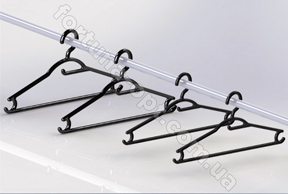 Плечики для одежды средние (Х-1) 05009 ✅ базовая цена 2.51 грн. ✔ Опт ✔ Скидки ✔ Заходите! - Интернет-магазин ✅ Фортуна-опт ✅