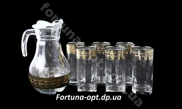 Кувшин + стаканы 7 пр. Версаче GE 08-3944/807 ✅ базовая цена 316.30 грн. ✔ Опт ✔ Скидки ✔ Заходите! - Интернет-магазин ✅ Фортуна-опт ✅
