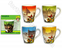 Чашка керамическая 370 мл Бабочки Elina EL - 3180  ✅ базовая цена 33.50 грн. ✔ Опт ✔ Скидки ✔ Заходите! - Интернет-магазин ✅ Фортуна-опт ✅