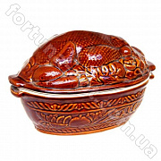 Супник керамический с крышкой - Гриль 3,5 л ✅ базовая цена 62 грн. ✔ Опт ✔ Скидки ✔ Заходите! - Интернет-магазин ✅ Фортуна-опт ✅