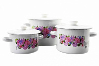 Кастрюля эмалированная 3,0 л "822 Анабель" ✅ базовая цена 245.60 грн. ✔ Опт ✔ Скидки ✔ Заходите! - Интернет-магазин ✅ Фортуна-опт ✅