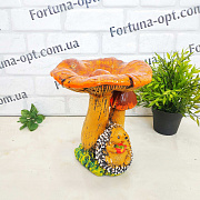  Гриб лисичка с ежиком гипс 1304 ✅ базовая цена 270.77 грн. ✔ Опт ✔ Скидки ✔ Заходите! - Интернет-магазин ✅ Фортуна-опт ✅