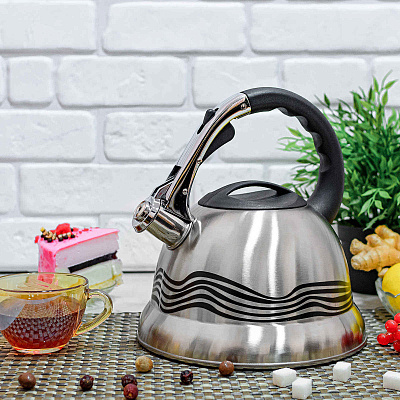 Чайник со свистком 3,2 л A-Plus - 1384 ✅ базовая цена $13.97 ✔ Опт ✔ Скидки ✔ Заходите! - Интернет-магазин ✅ Фортуна-опт ✅