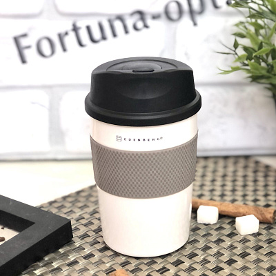 Термокружка матовая 350 мл Edenberg EB - 639 ➜ фото ➜ розн цена $6.96 - Интернет-магазин ✅ Fortuna-opt.com.ua. ✅