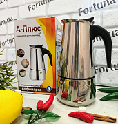 Гейзерная кофеварка A-PLUS - 2089 450 мл ✅ базовая цена $10.09 ✔ Опт ✔ Скидки ✔ Заходите! - Интернет-магазин ✅ Фортуна-опт ✅