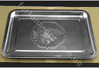 Поднос из нержавеющей стали Виноград A-Plus - 11705/6 (50 см) ✅ базовая цена $3.08 ✔ Опт ✔ Скидки ✔ Заходите! - Интернет-магазин ✅ Фортуна-опт ✅