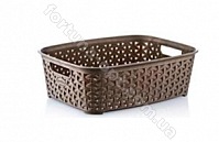 Корзина без кр. 4,5л Ротанг 04-1251 ✅ базовая цена 40.54 грн. ✔ Опт ✔ Скидки ✔ Заходите! - Интернет-магазин ✅ Фортуна-опт ✅