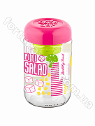 Банка стеклянная Вега для салата 660 мл 131143  ✅ базовая цена 60.74 грн. ✔ Опт ✔ Скидки ✔ Заходите! - Интернет-магазин ✅ Фортуна-опт ✅