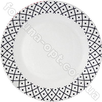 Тарелка керамическая №8 Нью 300883-02 ✅ базовая цена 40.03 грн. ✔ Опт ✔ Скидки ✔ Заходите! - Интернет-магазин ✅ Фортуна-опт ✅