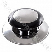 Ручка на крышку из нержавейки с пластиком Empire EM - 0857 ✅ базовая цена $0.25 ✔ Опт ✔ Скидки ✔ Заходите! - Интернет-магазин ✅ Фортуна-опт ✅