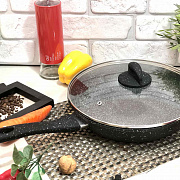 Сковорода с мраморным покрытием 28см А-плюс 1516 ✅ базовая цена $14.92 ✔ Опт ✔ Скидки ✔ Заходите! - Интернет-магазин ✅ Фортуна-опт ✅