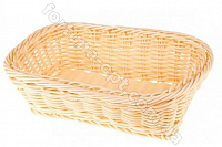 Плетенная корзинка для хлеба пластик 20*25 см - Empire ЕМ - 9789  ✅ базовая цена $2.23 ✔ Опт ✔ Скидки ✔ Заходите! - Интернет-магазин ✅ Фортуна-опт ✅