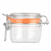 Стеклянная банка с зажимом Ecomo Бугель 125 мл 22501 ✅ базовая цена 56.83 грн. ✔ Опт ✔ Скидки ✔ Заходите! - Интернет-магазин ✅ Фортуна-опт ✅