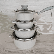 Набор посуды с мраморным покрытием Edenberg EB- 9182 ✅ базовая цена $52 ✔ Опт ✔ Скидки ✔ Заходите! - Интернет-магазин ✅ Фортуна-опт ✅