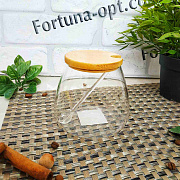 Сахарница стеклянная с ложкой 580 мл 32242 ✅ базовая цена 194.95 грн. ✔ Опт ✔ Скидки ✔ Заходите! - Интернет-магазин ✅ Фортуна-опт ✅