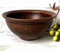 Миска Киссе 1,2л гладкая (красная глина)7779 ✅ базовая цена 37.30 грн. ✔ Опт ✔ Скидки ✔ Заходите! - Интернет-магазин ✅ Фортуна-опт ✅