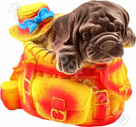 Копилка Щенок в рюкзаке ✅ базовая цена 27 грн. ✔ Опт ✔ Скидки ✔ Заходите! - Интернет-магазин ✅ Фортуна-опт ✅