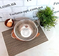 Дуршлаг на ножке нержавеющий A-Plus - 0823 (26 см) ✅ базовая цена $2.57 ✔ Опт ✔ Скидки ✔ Заходите! - Интернет-магазин ✅ Фортуна-опт ✅