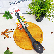 Ложка гарнирная нейлоновая с дырками Кaisergoff - КН 3316 ✅ базовая цена $1.89 ✔ Опт ✔ Скидки ✔ Заходите! - Интернет-магазин ✅ Фортуна-опт ✅