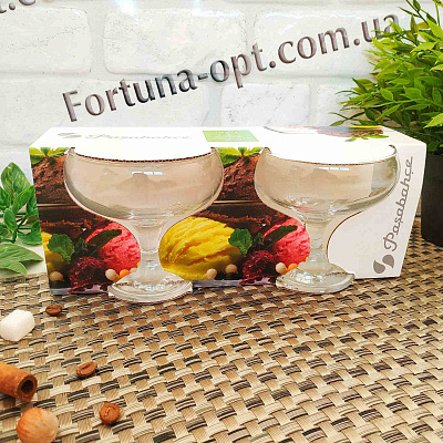 Креманки "Айсвиль" 2 шт/набор 270 мл 440336 ✅ базовая цена 51.80 грн. ✔ Опт ✔ Скидки ✔ Заходите! - Интернет-магазин ✅ Фортуна-опт ✅