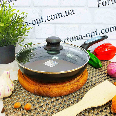 Сковорода A-Plus - 1111 (22 см)  ✅ базовая цена $8.62 ✔ Опт ✔ Скидки ✔ Заходите! - Интернет-магазин ✅ Фортуна-опт ✅