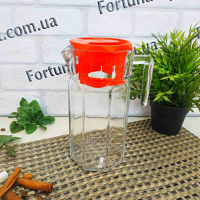 Кувшин "Кошем" 1,5л с крышкой 43414 ✅ базовая цена 210.92 грн. ✔ Опт ✔ Скидки ✔ Заходите! - Интернет-магазин ✅ Фортуна-опт ✅